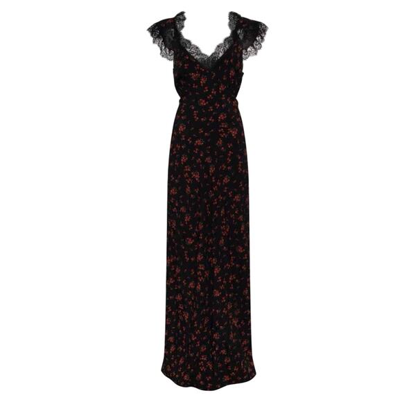 Rumored Frontier Maxi Dress Spanish Poppy Size Small - Picture 1 of 12
